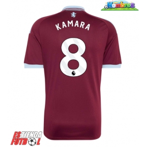 Aston Villa Boubacar Kamara #8 Primera Equipación 2026-27 Manga Corta